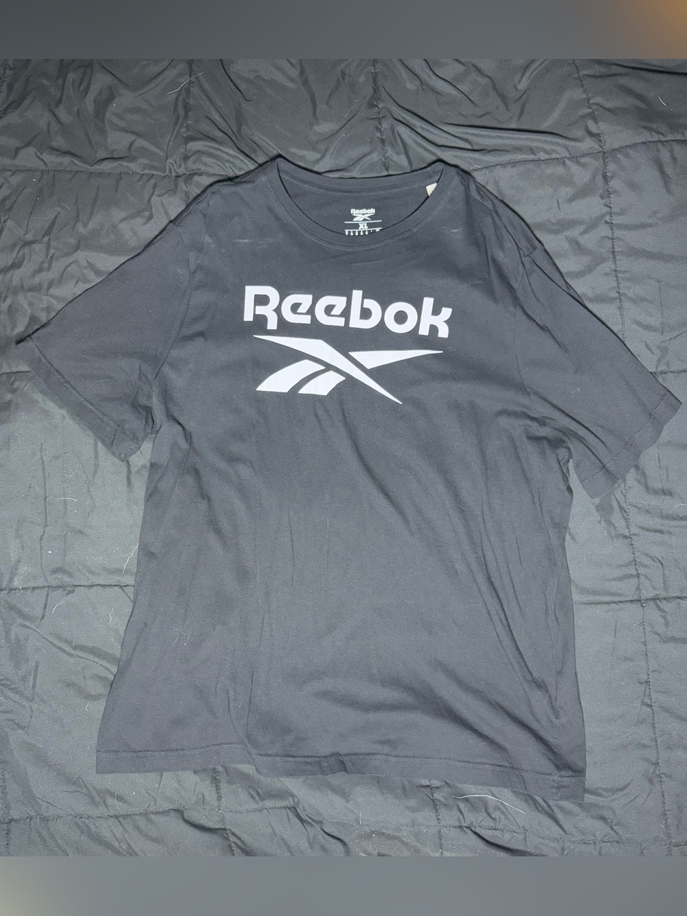 Reebok Black Short-Sleeve Tee🔥